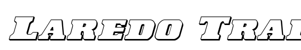 Laredo Trail font preview