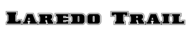 Laredo Trail font preview