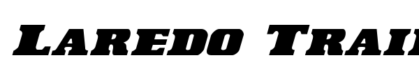 Laredo Trail font preview