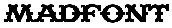 Madfont font preview
