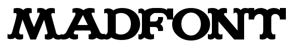 Madfont font preview