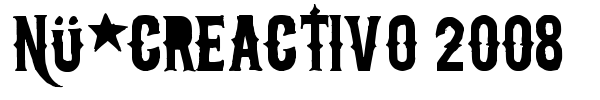 N??*Creactivo 2008 font