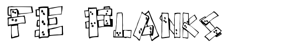 FE Planks font
