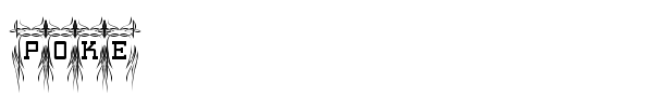 Poke font