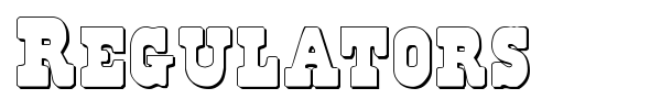 Regulators font