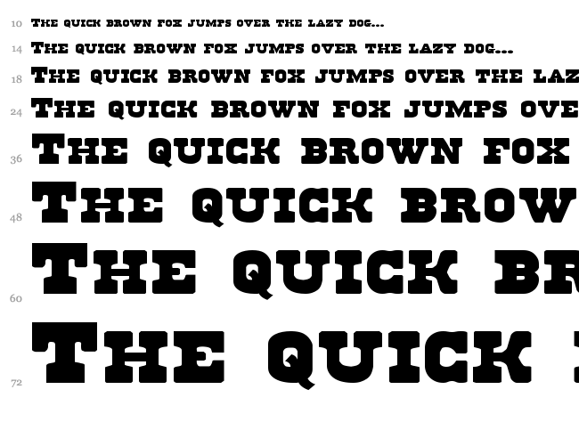 Regulators font waterfall