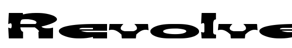 Revolver Gun font