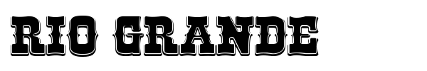 Rio Grande font