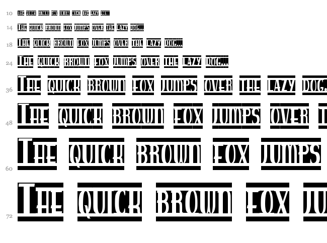 Spankys Bungalow font waterfall