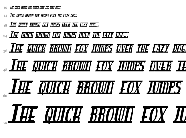 Spankys Bungalow font waterfall