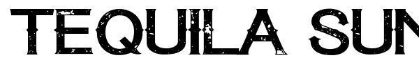 Tequila Sunset font