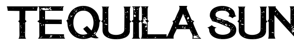 Tequila Sunset font preview