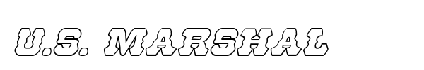 U.S. Marshal font
