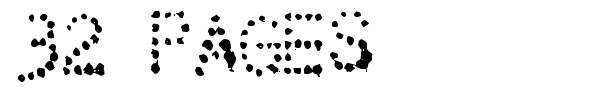 32 Pages font