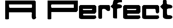 A Perfect Drowning font