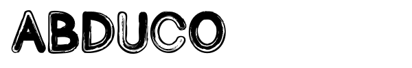 Abduco font preview