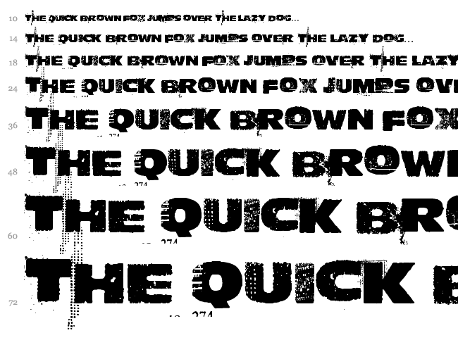 Actu font waterfall