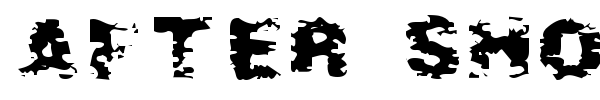 After Shock font