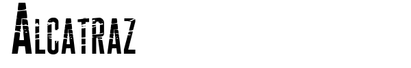 Alcatraz font
