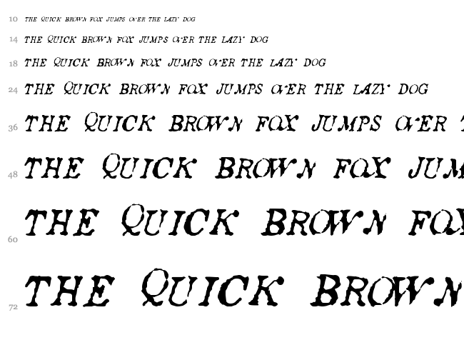 Ancient Story font waterfall