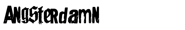 Angsterdamn font