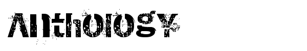 AnthologY font