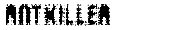 AntKiller font