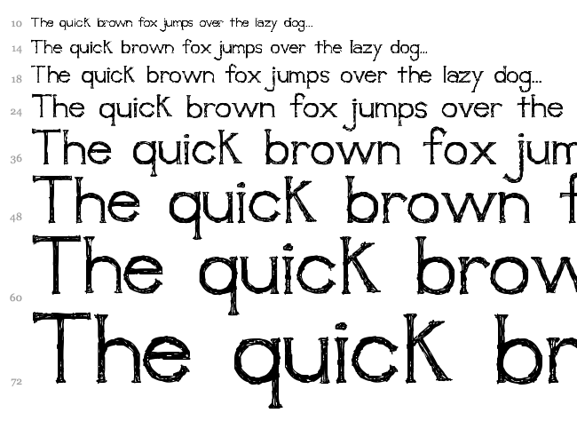 Awakening font waterfall