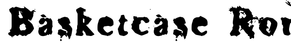 Basketcase Roman font