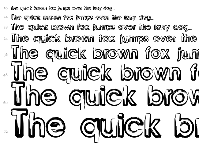 Benny Blanco font waterfall