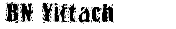 BN Yiftach font