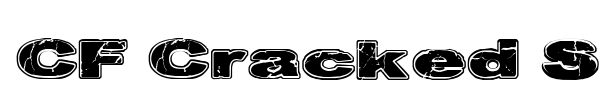 CF Cracked Stone font