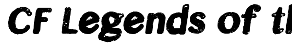 CF Legends of the Fall font