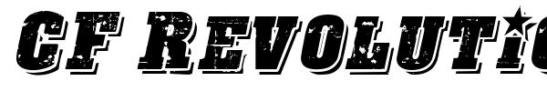 CF Revolution font
