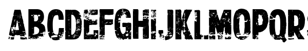 CF Xerography font