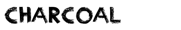 Charcoal font