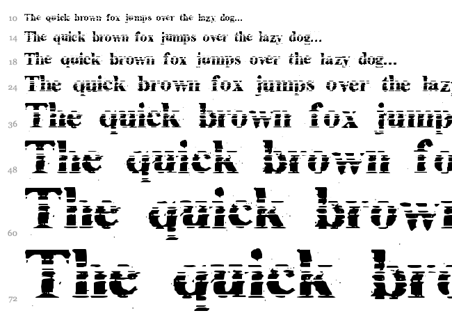 Cheap ink killed my printer font waterfall