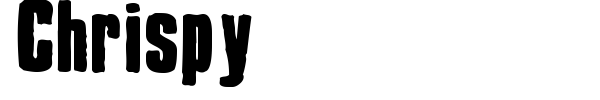 Chrispy font