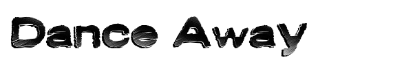 Dance Away font