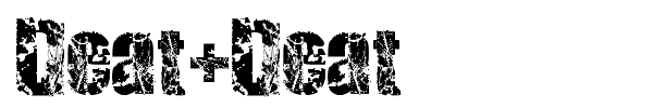 Deat+Deat font