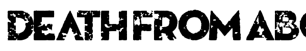 Death From Above font