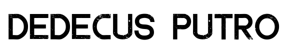 Dedecus Putro font