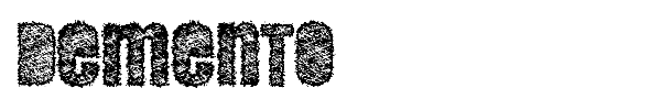 Demento font