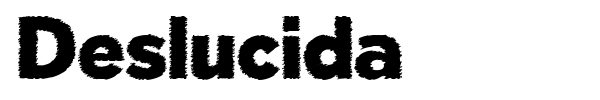 Deslucida font