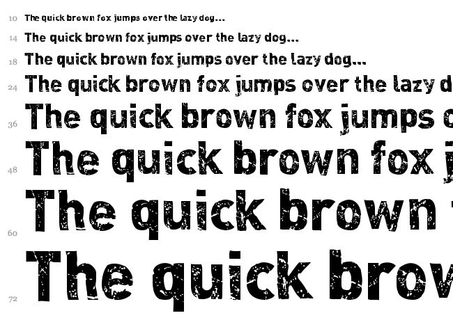 Dink font waterfall