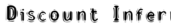 Discount Inferno font