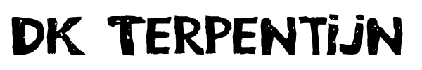 DK Terpentijn font