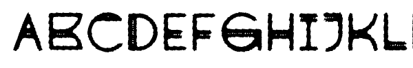 Doppelquer font preview