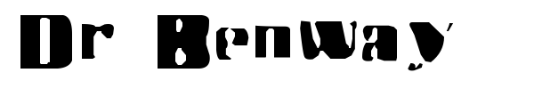 Dr Benway font