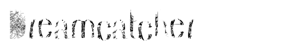 Dreamcatcher font